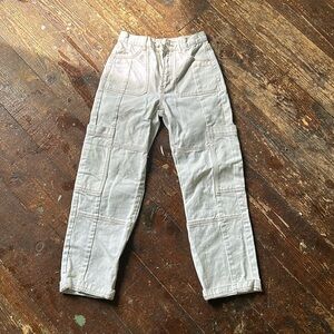 BDG White Baggy Jeans